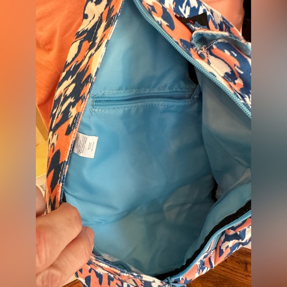 EUC 💠 Kavu Rope Shoulder Bag. Orange/Blue/White Exceptionally clean inside/out - Picture 11 of 14